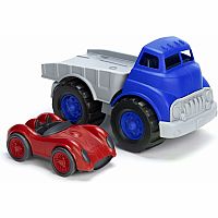 GT FLATBED W RED RACE CAR