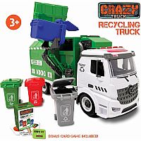 CRAZY GARBAGE RECYCLING TRUCK