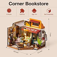 DIY CORNER BOOKSHOP
