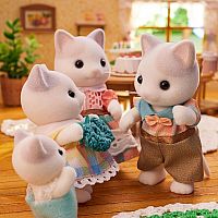 CC LATTE CAT FAMILY--CALICO CRITTERS