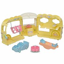 CC RAINBOW FUN NURSERY BUS--CALICO CRITTERS