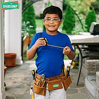 KIDS DLX TOOL SET/LEATHER BELT
