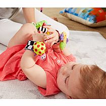 Gardenbug Foot Finder and Wrist Rattle Set