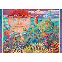 SUN AND SEA 500 PC LRG FRMT