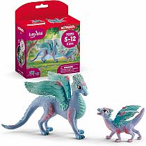 Flower Dragon And Baby