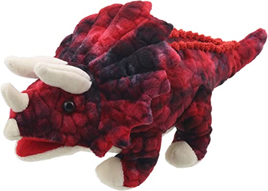 Red triceratops discount