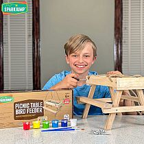 PICNIC TABLE BIRD FEEDER