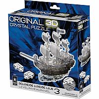 3D Crystal Puzzle Pirate Ship