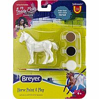 BREYER STBLM HORSE PAINT& PLAY
