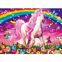 Horse Dream Glitter Puzzle 100 Piece