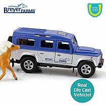 BREYER LAND ROVER & TRAILER