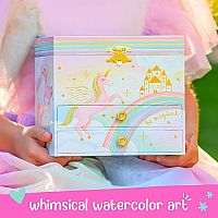 UNICORN RBW JEWELRY BOX 2 DR