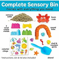 SENSORY BIN BEACH
