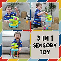 ROLL & DROP 3 IN 1 SENSORY TOY