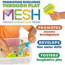 SENSORY BIN CONSTRUCTION ZONE