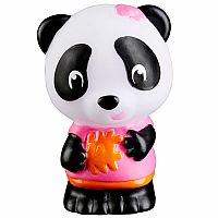 Timber Tots Panda Family set of 4