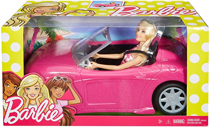 BARBIE AND CONVERTIBLE Over the Rainbow