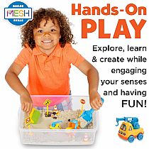 SENSORY BIN CONSTRUCTION ZONE