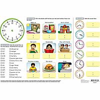 TIME LEARNING MAT