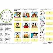 TIME LEARNING MAT