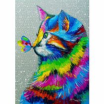 BRIGHT CAT & BUTTERFLY 1000 PC
