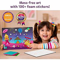 PRESS/PEEL FOIL FUN UNICORNS/PRINCESSES