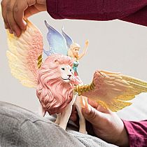 Schleich Fairy on Winged Lion