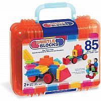 BRISTLE BLOCKS 85 PC CARRY CASE
