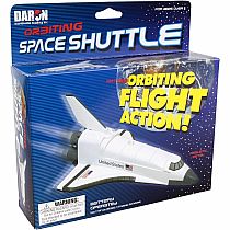 FLYING SPACE SHUTTLE ON STRING