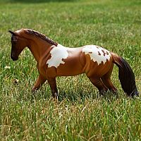 BREYER RED DUN PINTALOOSA