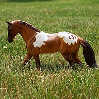 BREYER RED DUN PINTALOOSA