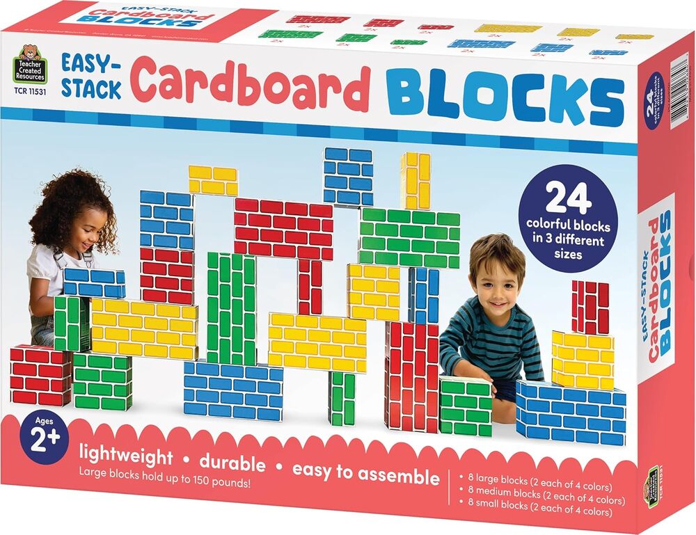 EASY STACK CARDBOARD BLOCKS