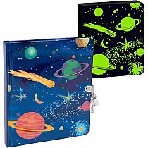 DIARY DEEP SPACE GLOW IN DARK