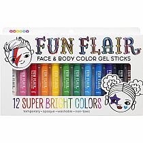 FUN FLAIR FACE/BODY GEL STICKS