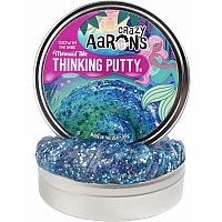 Mermaid Tale Glowbright 4" Thinking Putty Tin