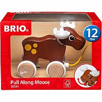 BRIO PULL ALONG MOOSE