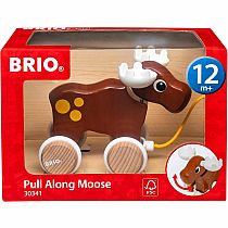 BRIO PULL ALONG MOOSE