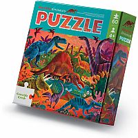 DAZZLING DINOS 60 PC PUZ