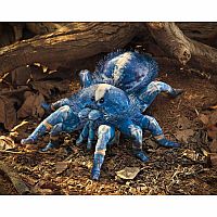 BLUE TARANTULA HAND PUPPET