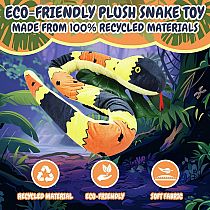 67" SNAKE SAFE ECO CORAL