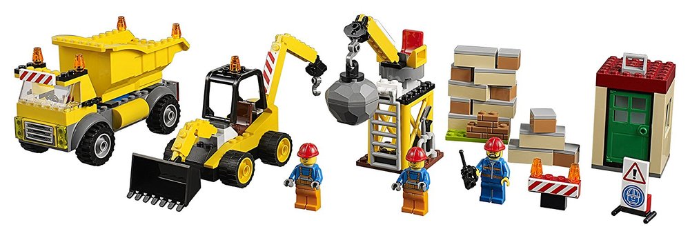 LEGO Demolition Site Over the Rainbow
