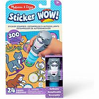 STICKER WOW CAT