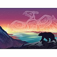 THUNDERBIRD AND BEAR 500PC PUZ