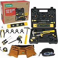 KIDS DLX TOOL SET/LEATHER BELT