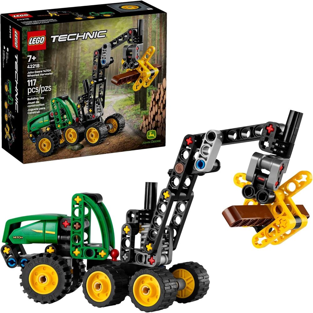 LEGO JOHN DEERE 1470H WHEELED HARVESTER