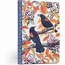 AUTUMN BLACKBIRDS LINED JOURNAL