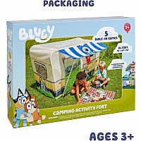 BLUEY CAMPING ACTIVITY FORT