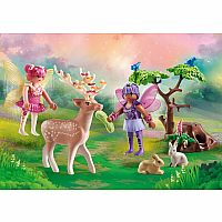 PM  FAIRIES W/ FOREST ANIMALS