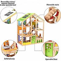 ALL SEASON DOLL HOUSE FURNISHED