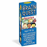 Brain Quest America: 850 Questions and Answers to Challenge the Mind. Teacher-approved!